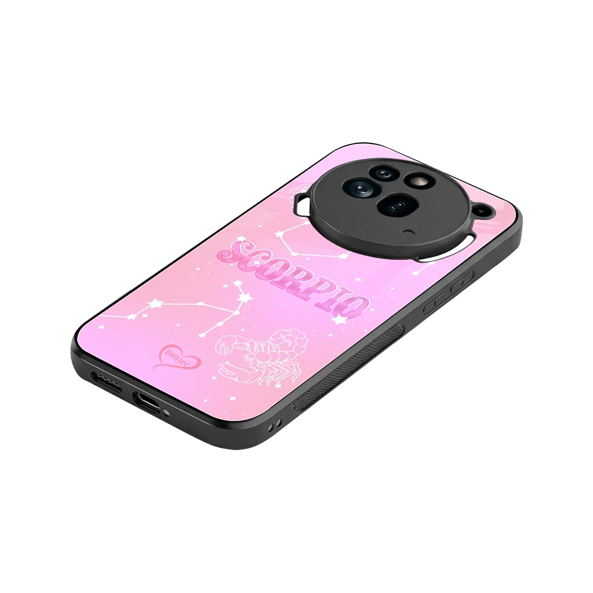 Scorpio Aura stylish phone case for nothing phone 3a pro | glossy glass and slim fit