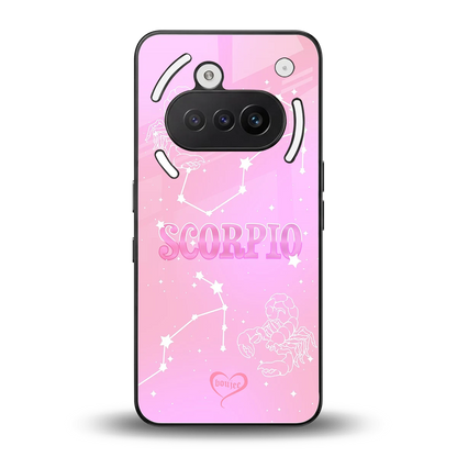 Scorpio Aura back phone cover | glass case for nothing phone 3a