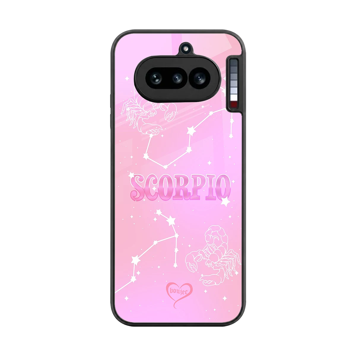 Scorpio Aura back phone cover | glass case for nothing phone 4a