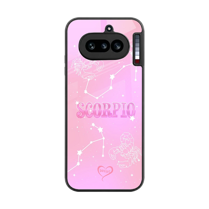 Scorpio Aura back phone cover | glass case for nothing phone 4a