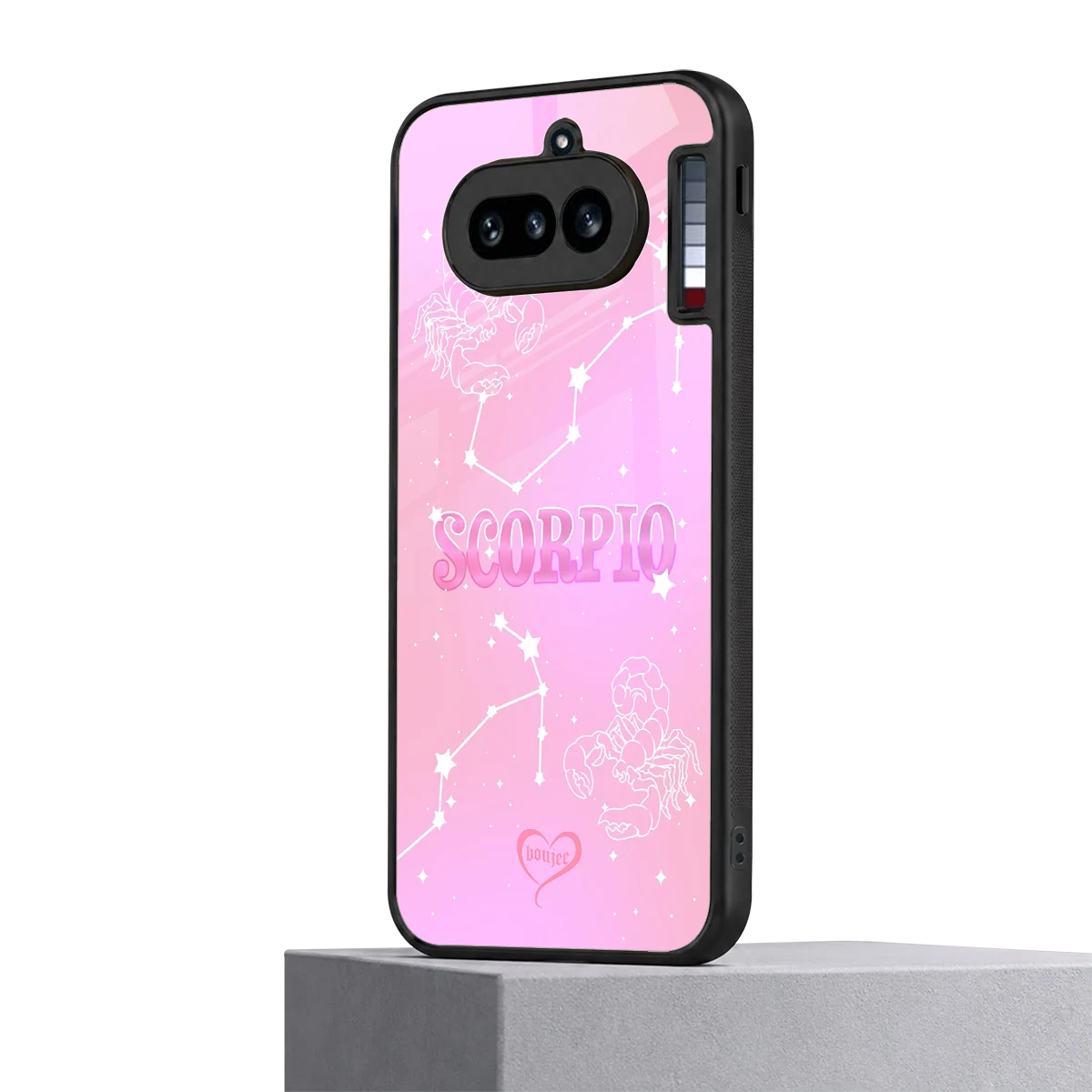 Scorpio Aura nothing phone 4a mobile cover | shockproof glass phone case