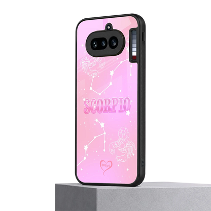 Scorpio Aura nothing phone 4a mobile cover | shockproof glass phone case