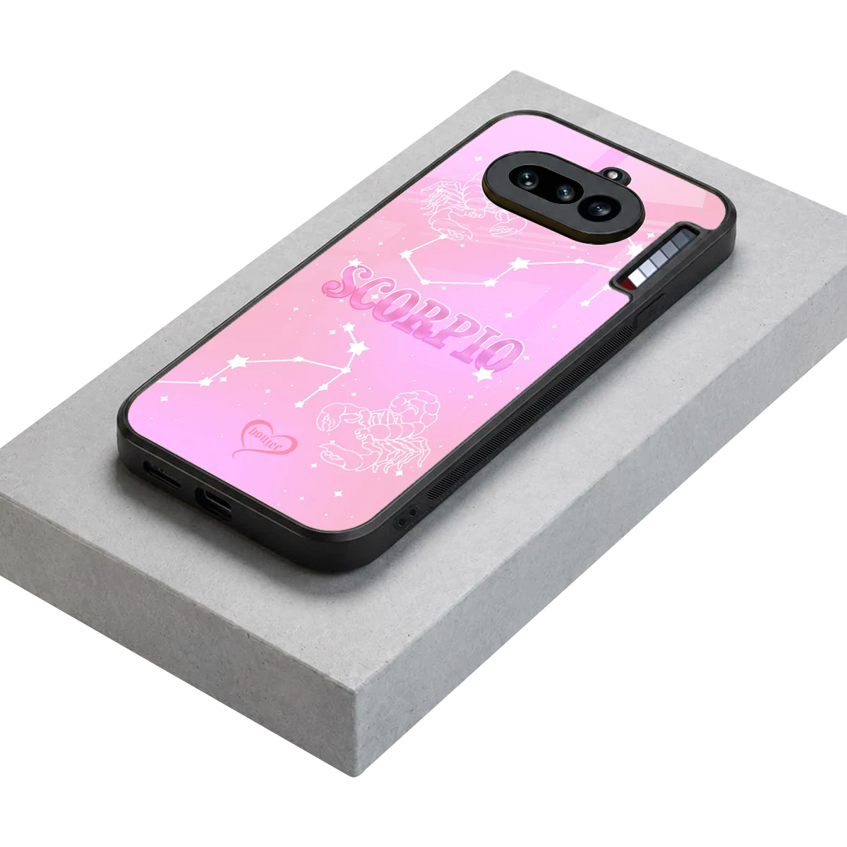 Scorpio Aura stylish phone case for nothing phone 4a | glossy glass and slim fit