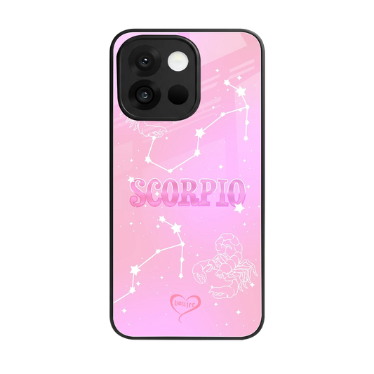 Scorpio Aura back phone cover | glass case for oneplus 13s
