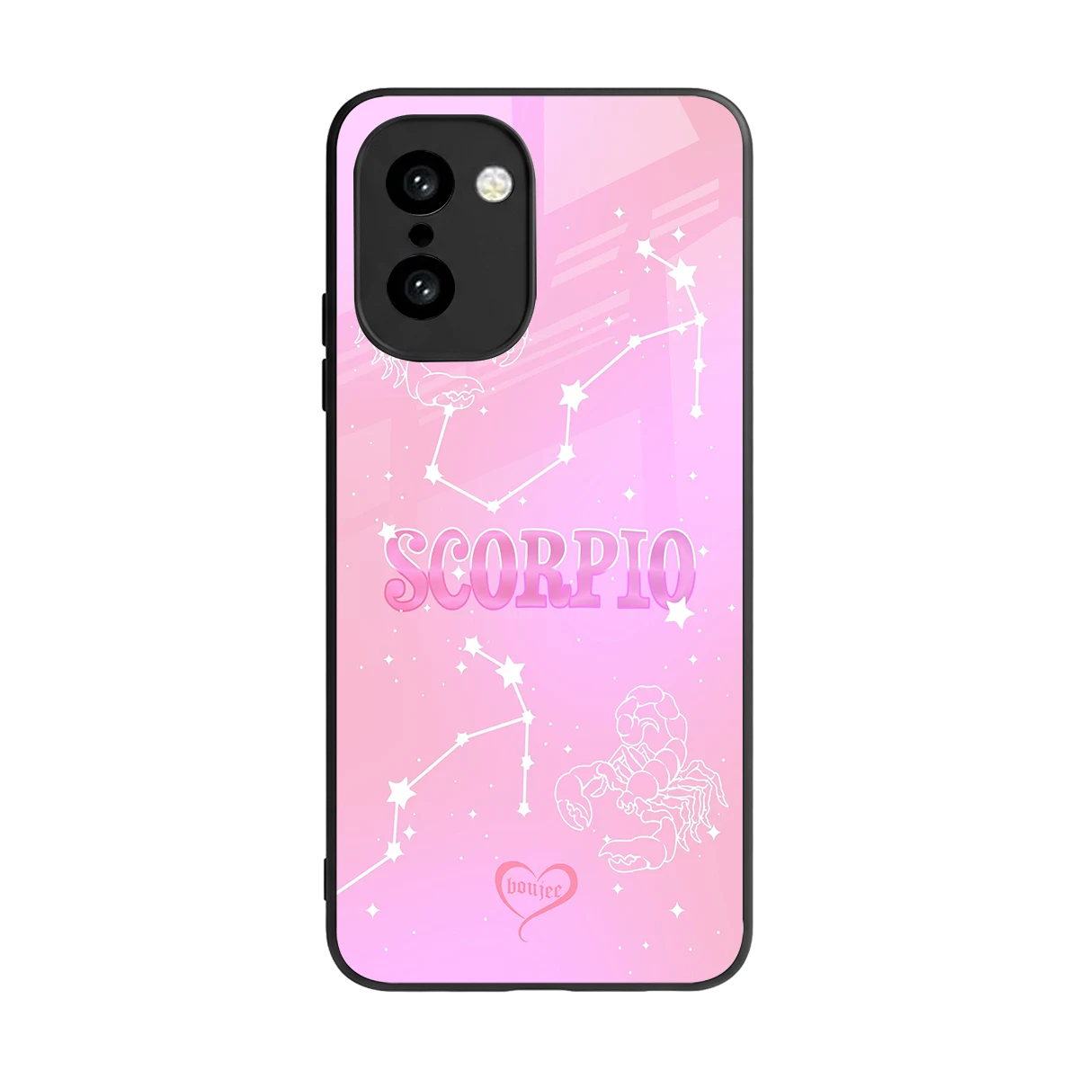 Scorpio Aura back phone cover | glass case for oneplus 15r