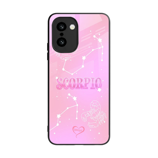 Scorpio Aura back phone cover | glass case for oneplus 15r
