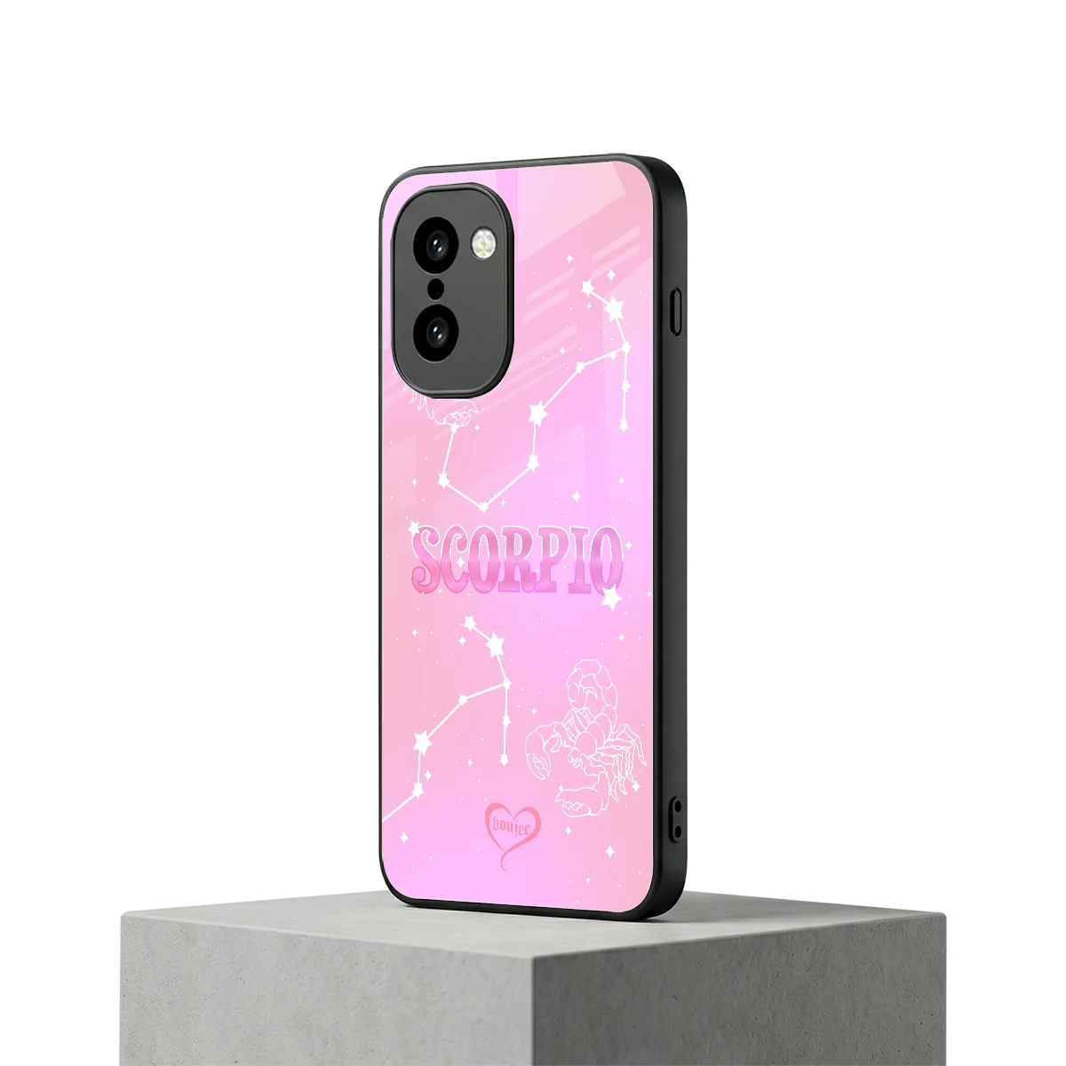 Scorpio Aura oneplus 15r mobile cover | shockproof glass phone case