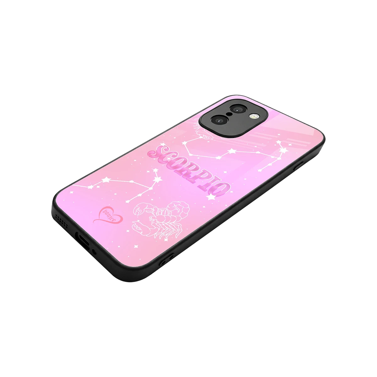 Scorpio Aura stylish phone case for oneplus 15r | glossy glass and slim fit