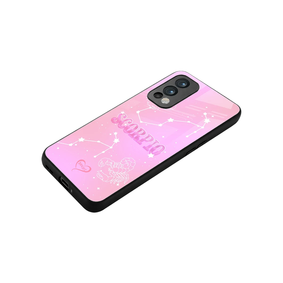 Scorpio Aura stylish phone case for oneplus nord 2 | glossy glass and slim fit