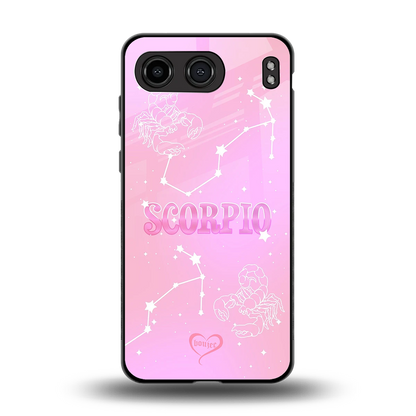 Scorpio Aura back phone cover | glass case for oneplus nord 4