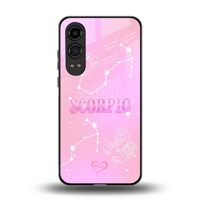 Scorpio Aura back phone cover | glass case for oneplus nord ce 4 lite