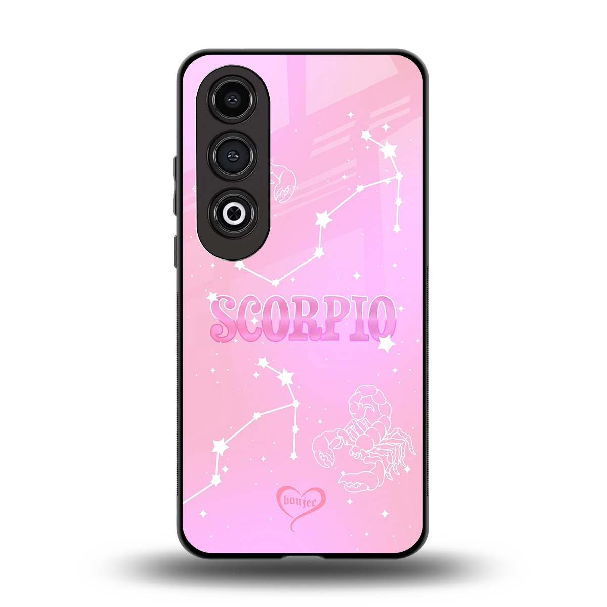 Scorpio Aura back phone cover | glass case for oneplus nord ce 4