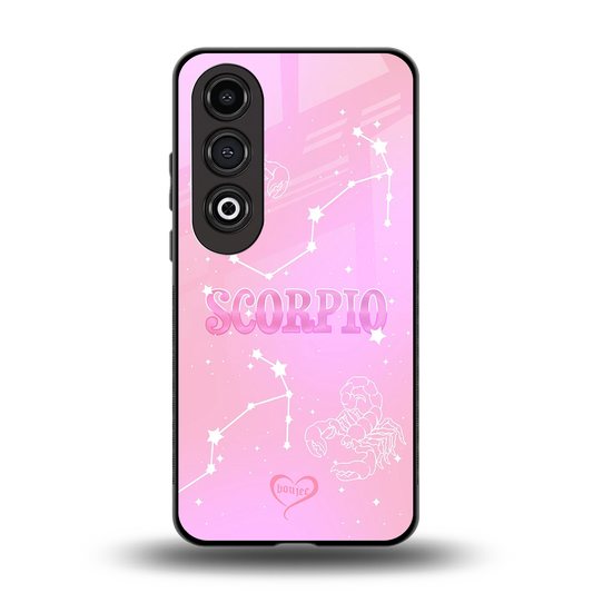 Scorpio Aura back phone cover | glass case for oneplus nord ce 4
