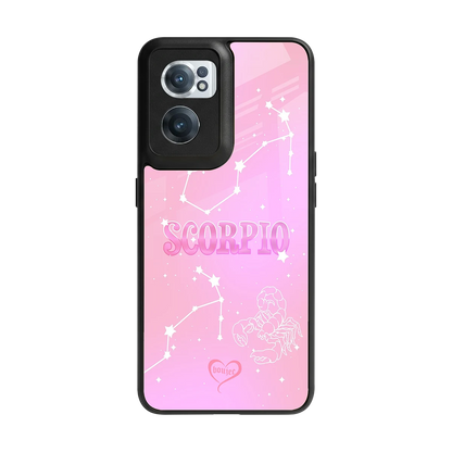 Scorpio Aura back phone cover | glass case for oneplus nord ce 2
