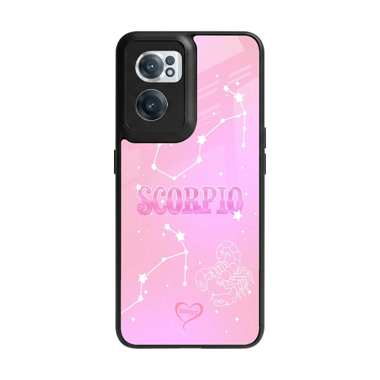 Scorpio Aura back phone cover | glass case for oneplus nord ce 2