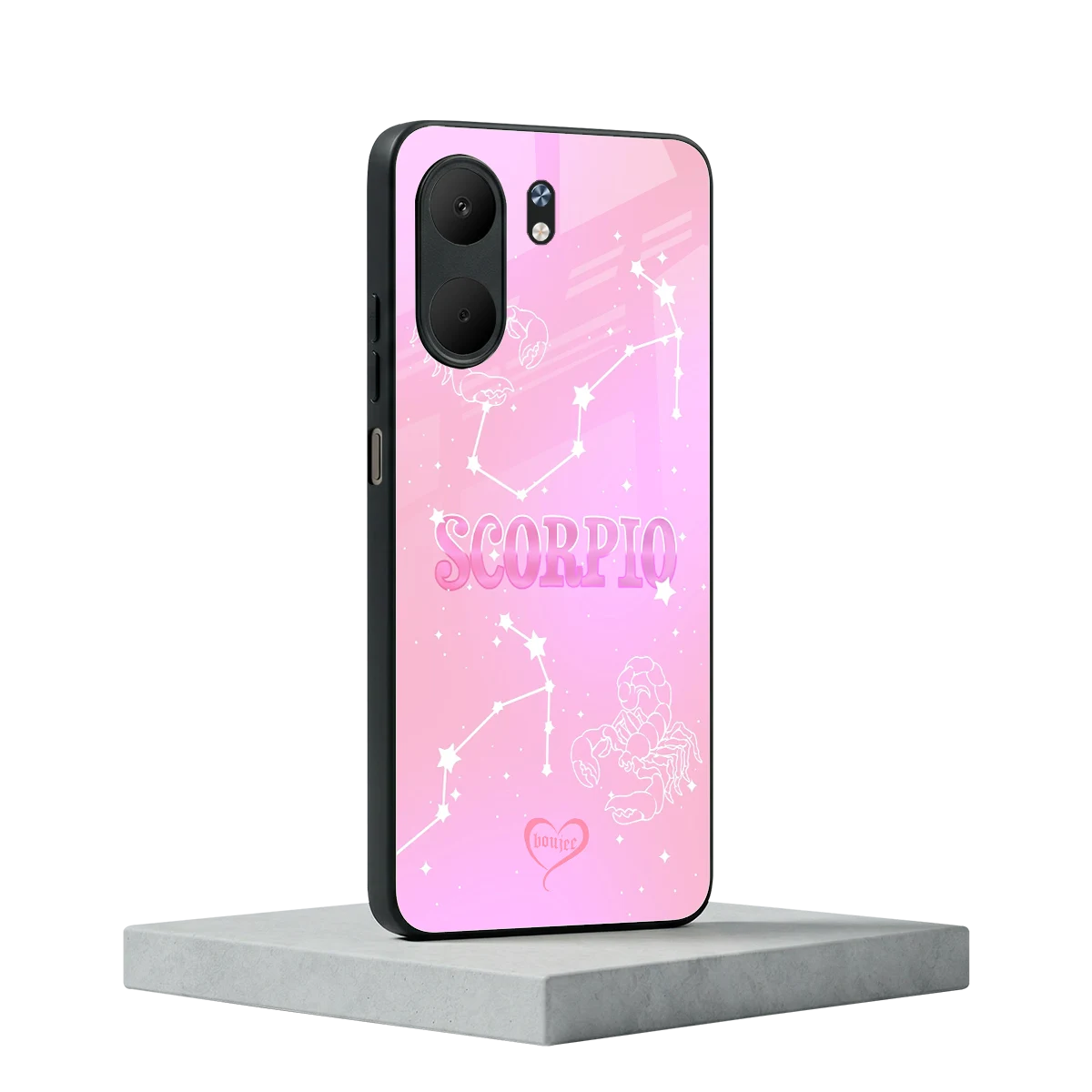 Scorpio Aura oppo a5x 5g mobile cover | shockproof glass phone case