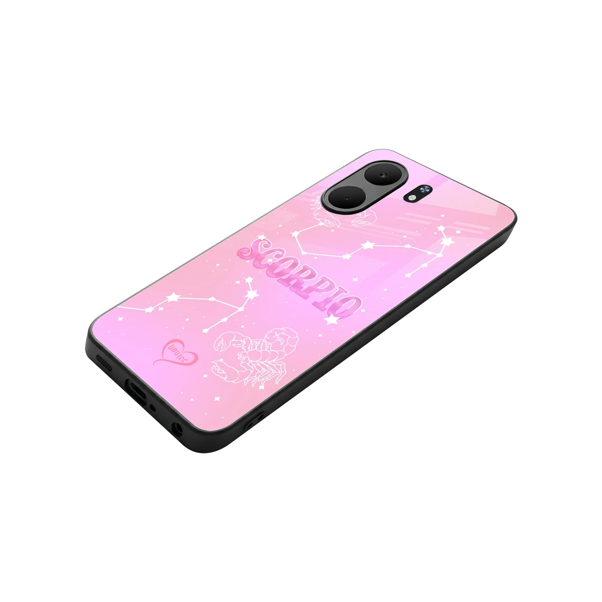 Scorpio Aura stylish phone case for oppo a5x 5g | glossy glass and slim fit