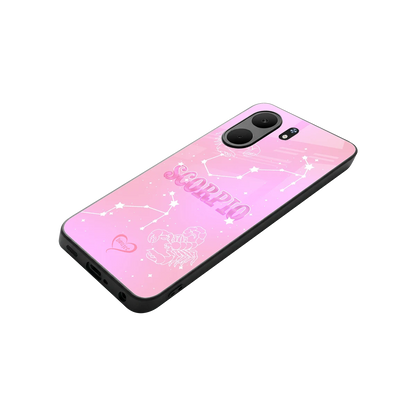 Scorpio Aura stylish phone case for oppo a5x 5g | glossy glass and slim fit