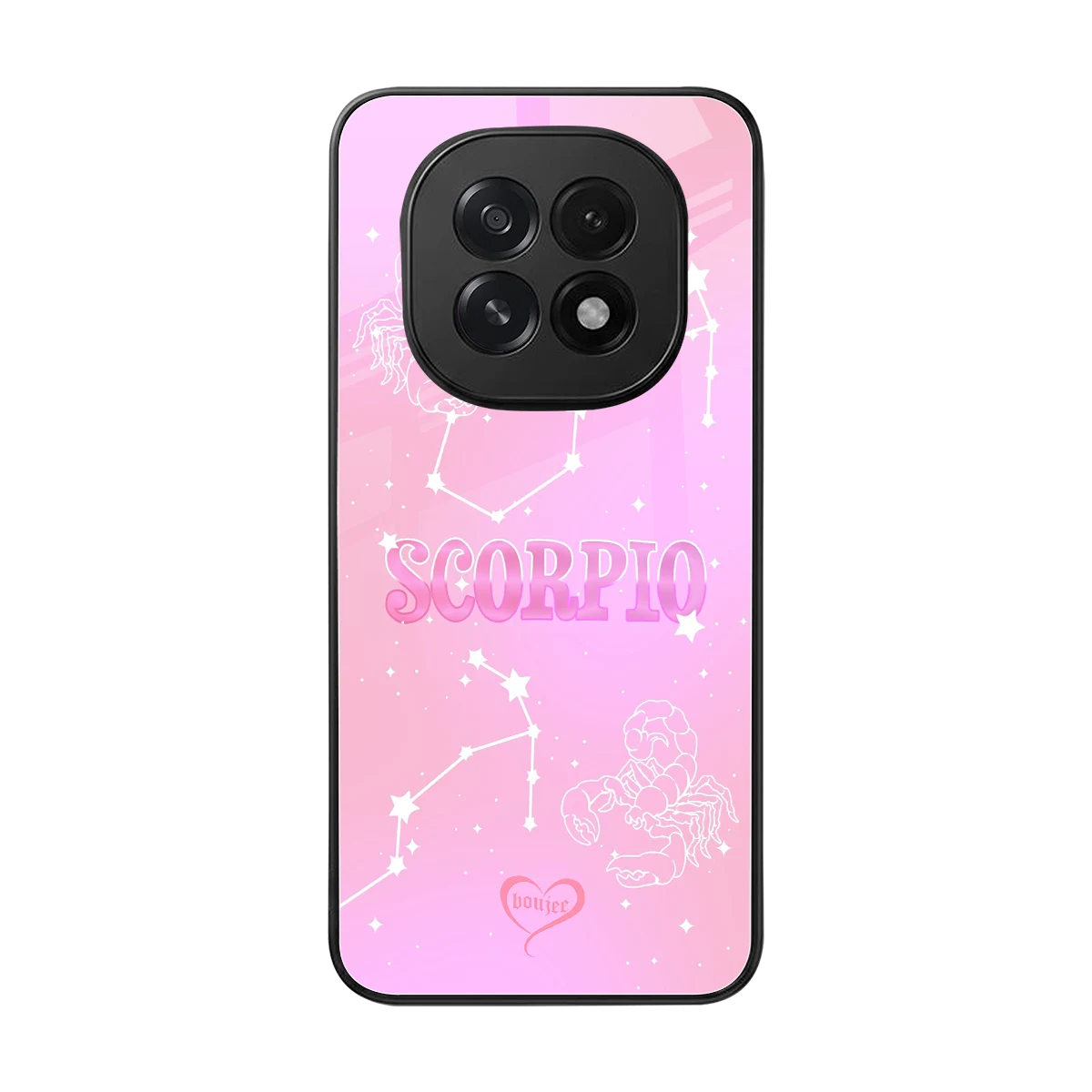 Scorpio Aura back phone cover | glass case for oppo f29 5g
