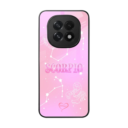 Scorpio Aura back phone cover | glass case for oppo f29 5g