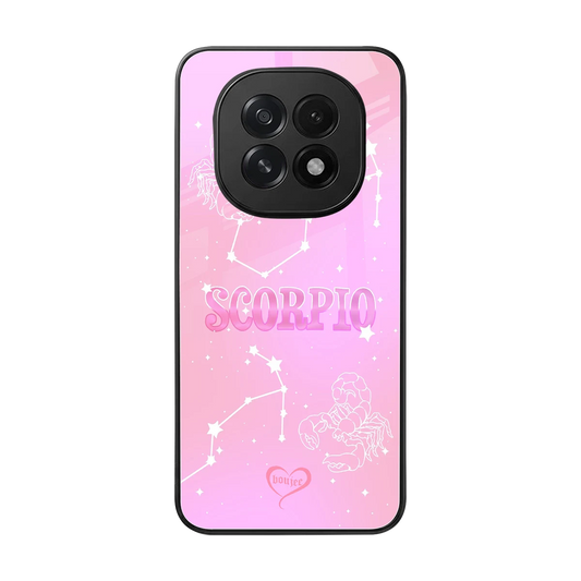 Scorpio Aura back phone cover | glass case for oppo f29 5g