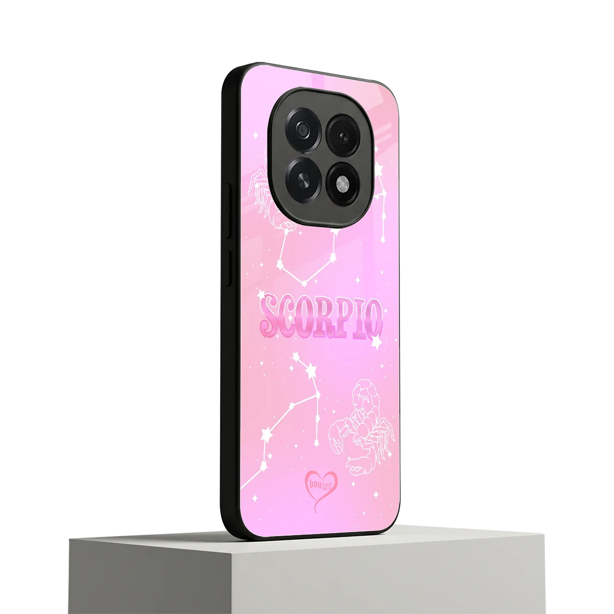Scorpio Aura oppo f29 5g mobile cover | shockproof glass phone case