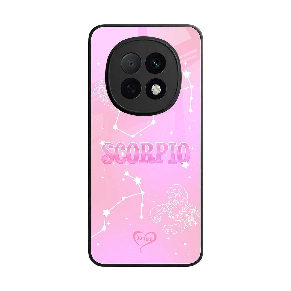 Scorpio Aura back phone cover | glass case for oppo f29 pro 5g