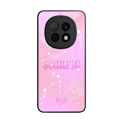 Scorpio Aura back phone cover | glass case for oppo f29 pro 5g