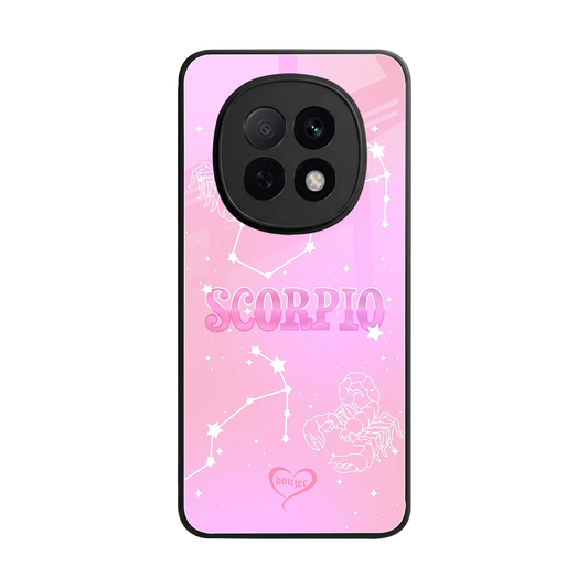 Scorpio Aura back phone cover | glass case for oppo f29 pro 5g