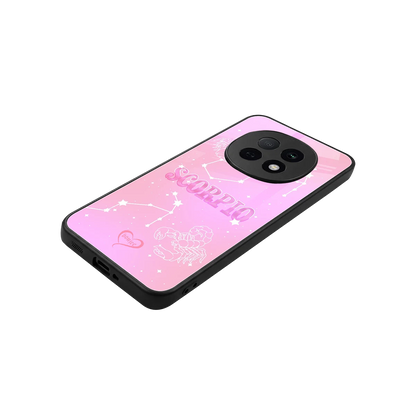 Scorpio Aura stylish phone case for oppo f29 pro 5g | glossy glass and slim fit