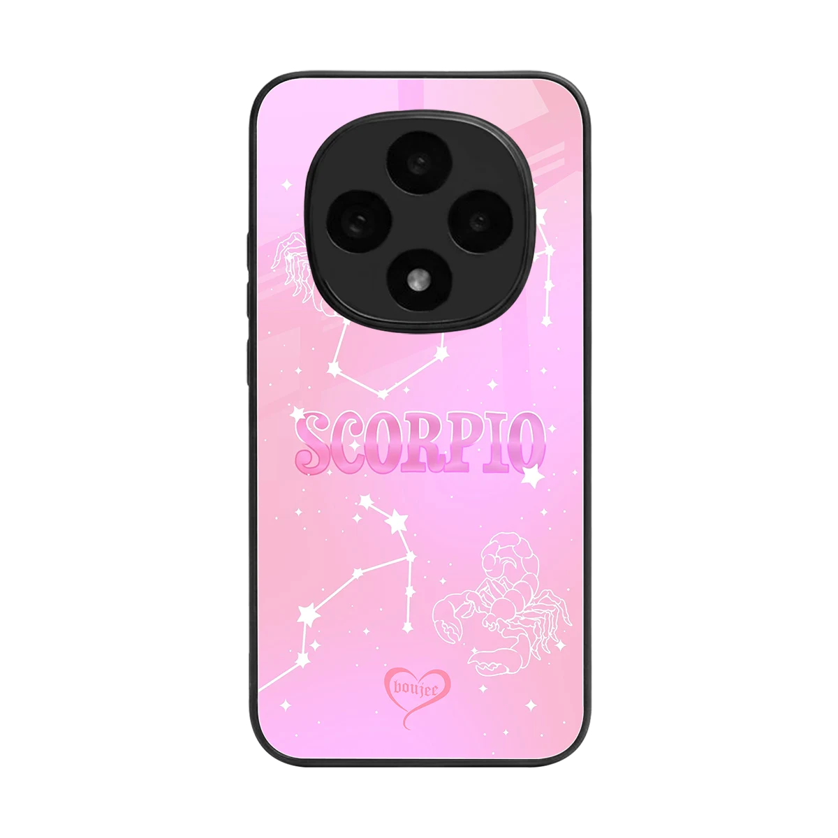 Scorpio Aura back phone cover | glass case for oppo f31 pro 5g