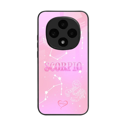Scorpio Aura back phone cover | glass case for oppo f31 pro 5g