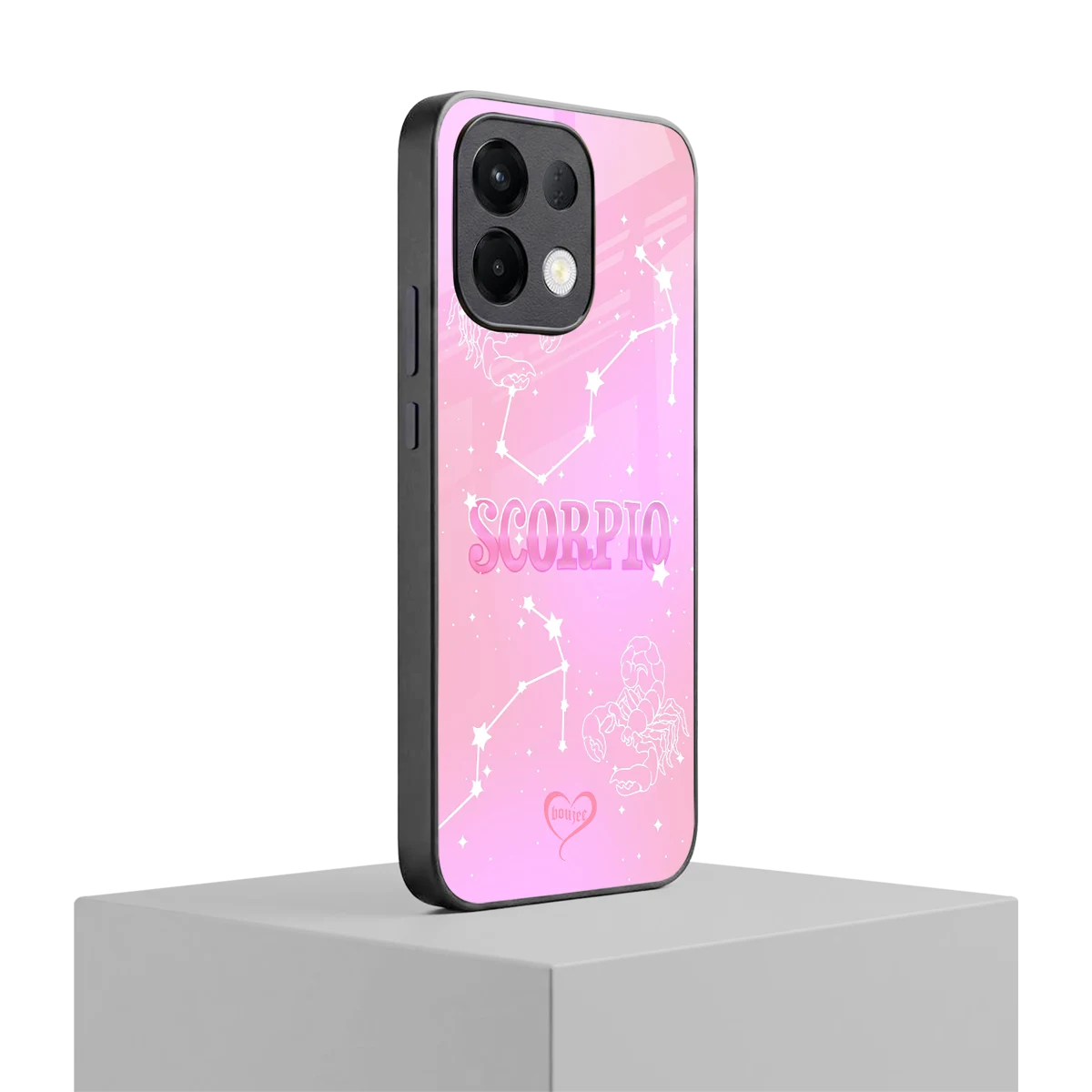 Scorpio Aura oppo k13 5g mobile cover | shockproof glass phone case
