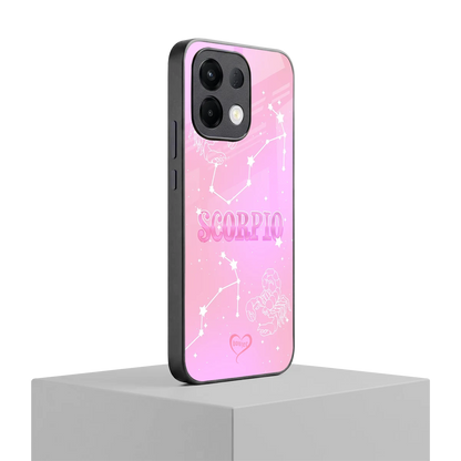 Scorpio Aura oppo k13 5g mobile cover | shockproof glass phone case