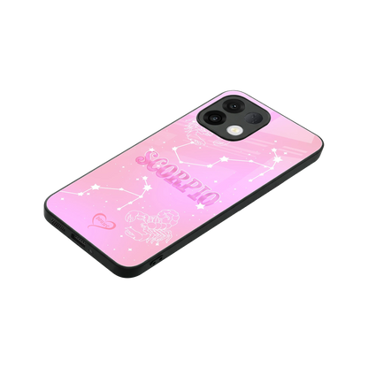 Scorpio Aura stylish phone case for oppo k13 5g | glossy glass and slim fit
