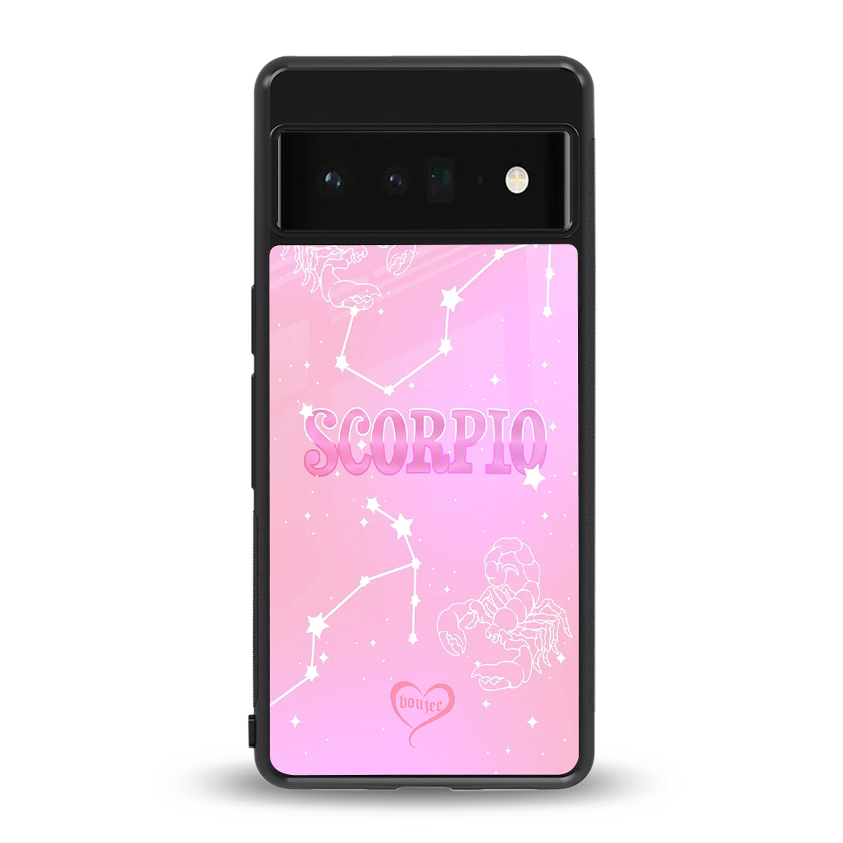 Scorpio Aura back phone cover | glass case for google pixel 6 pro