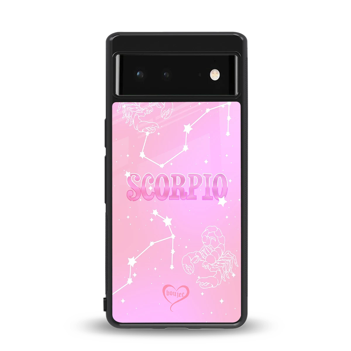 Scorpio Aura back phone cover | glass case for google pixel 6a