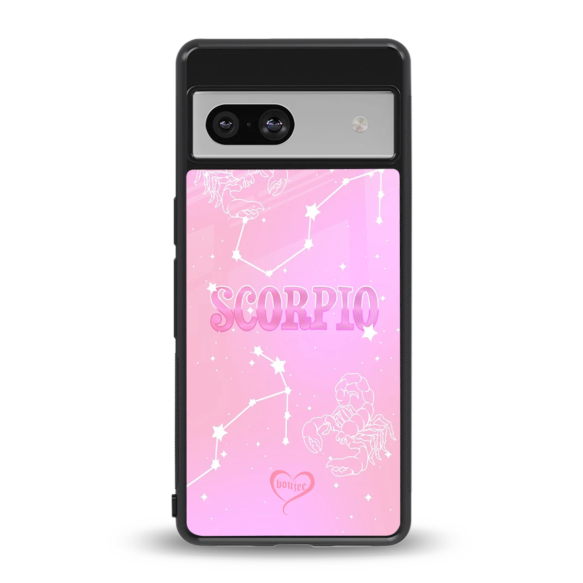 Scorpio Aura back phone cover | glass case for google pixel 7a