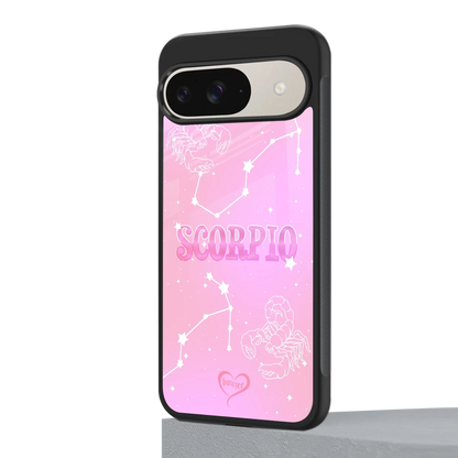 Scorpio Aura google pixel 9 mobile cover | shockproof glass phone case