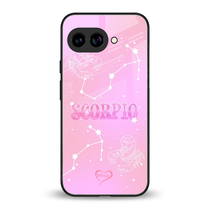 Scorpio Aura back phone cover | glass case for google pixel 10a
