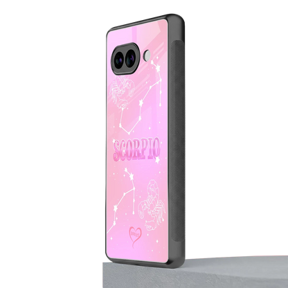 Scorpio Aura google pixel 10a mobile cover | shockproof glass phone case