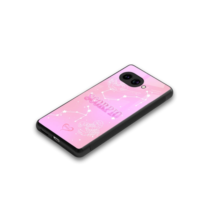 Scorpio Aura stylish phone case for google pixel 10a | glossy glass and slim fit