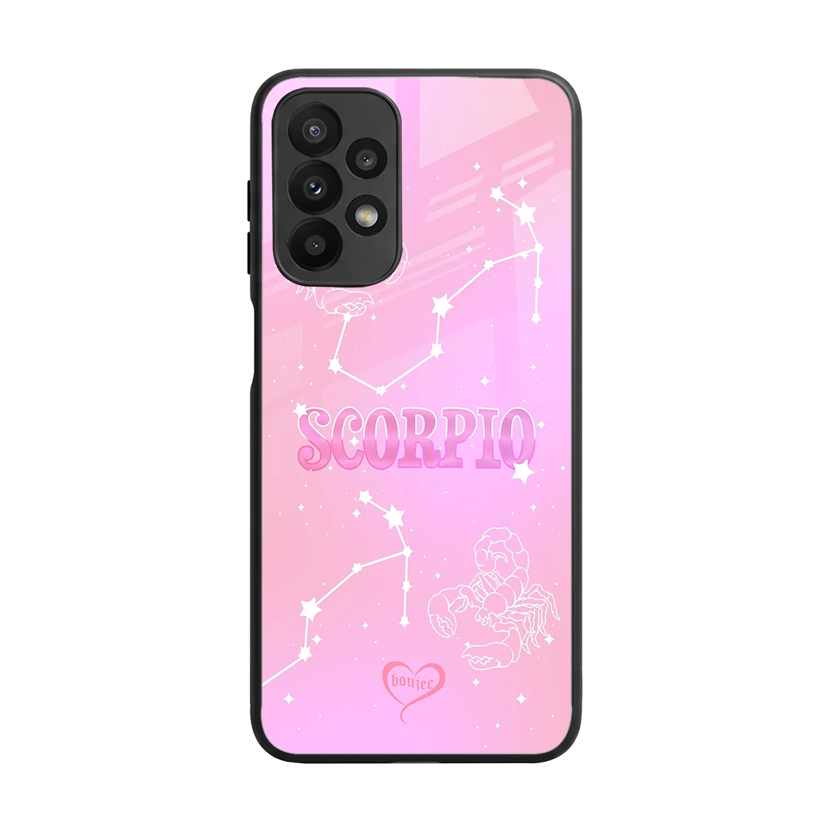 Scorpio Aura back phone cover | glass case for samsung galaxy a23