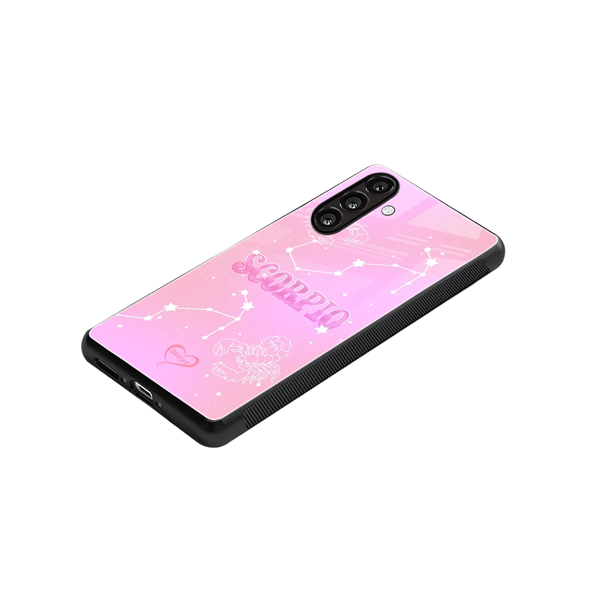 Scorpio Aura stylish phone case for samsung galaxy a14 5g | glossy glass and slim fit