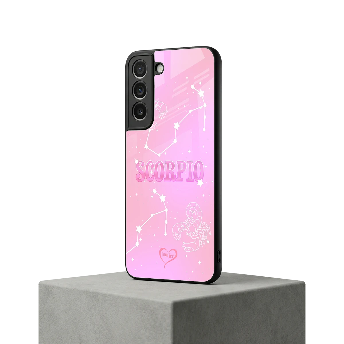 Scorpio Aura samsung galaxy s22 mobile cover | shockproof glass phone case