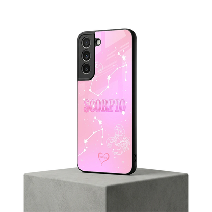 Scorpio Aura samsung galaxy s22 mobile cover | shockproof glass phone case