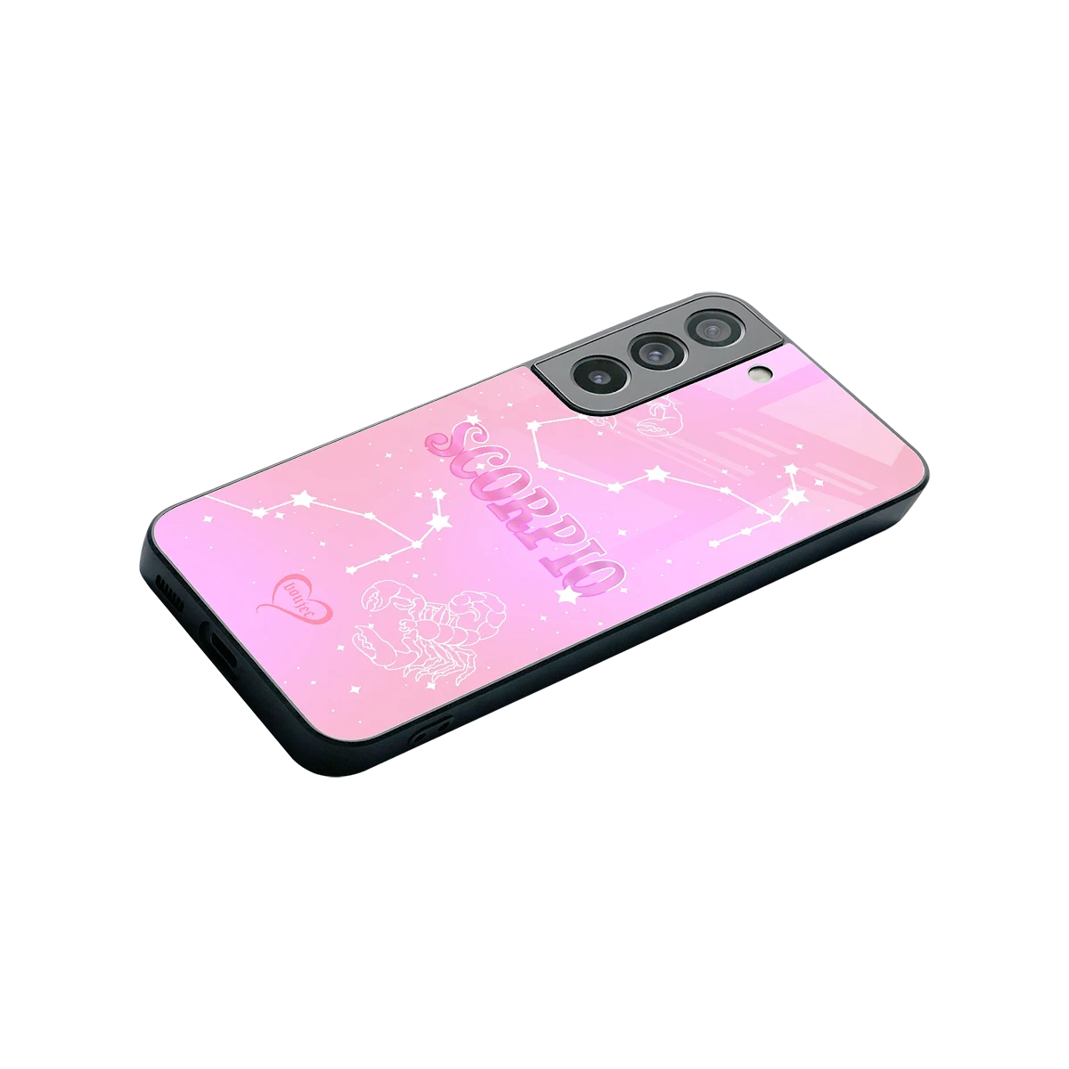 Scorpio Aura stylish phone case for samsung galaxy s22 | glossy glass and slim fit