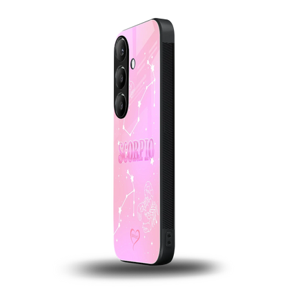 Scorpio Aura samsung galaxy s26 mobile cover | shockproof glass phone case