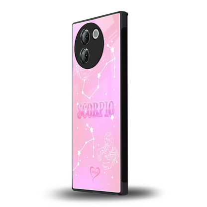 Scorpio Aura vivo v30e mobile cover | shockproof glass phone case