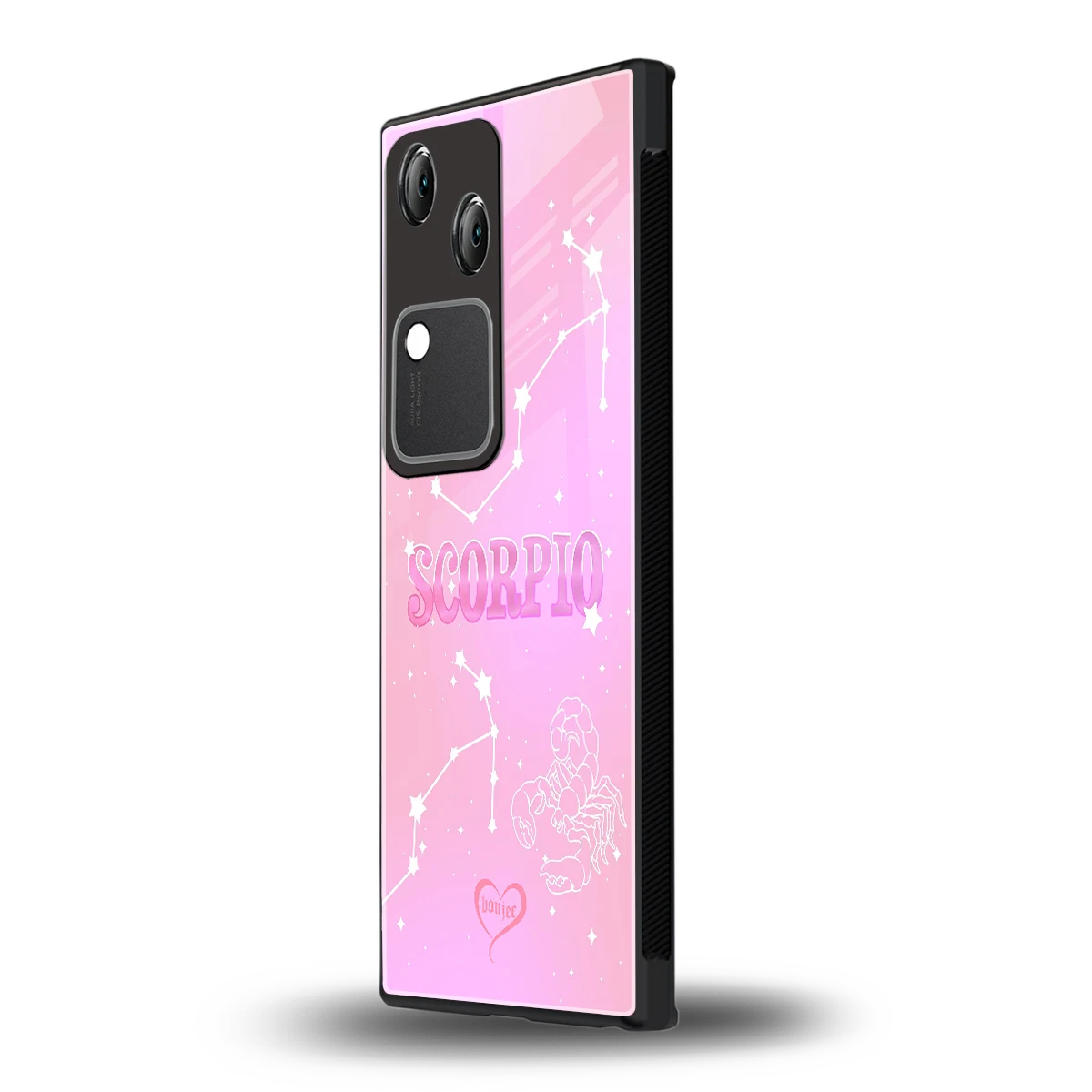 Scorpio Aura vivo v30 mobile cover | shockproof glass phone case